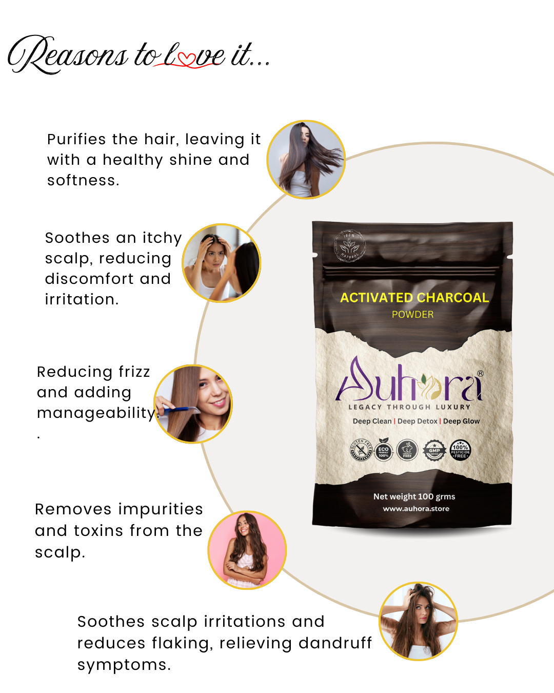 Auhora Activated Charcoal Powder