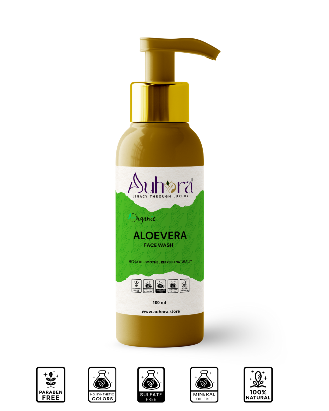 Auhora Aloe Vera Face Wash
