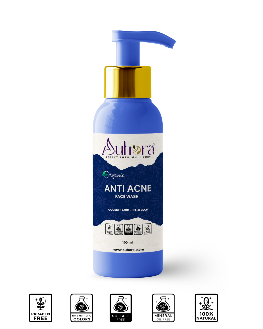 Auhora Anti Acne Face Wash