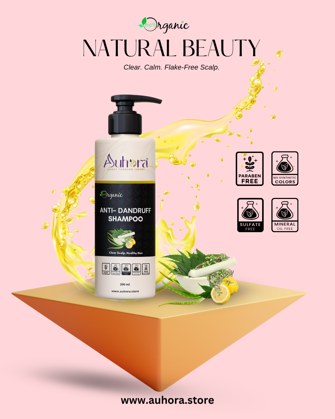 Auhora Anti-Dandruff Shampoo