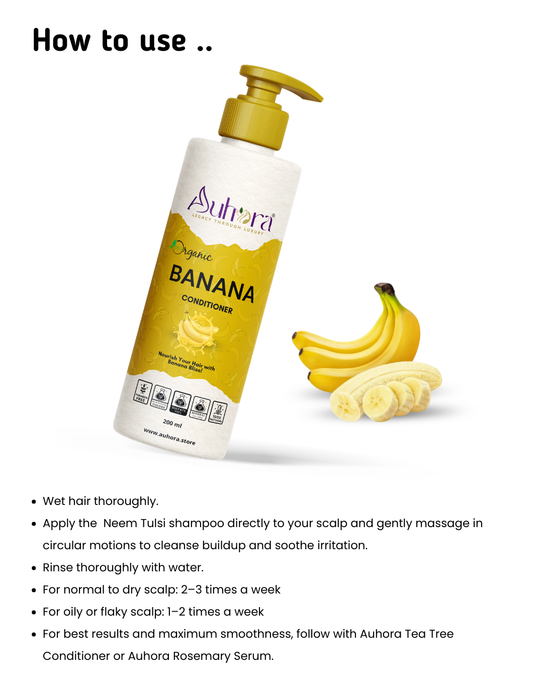 Auhora Banana Conditioner