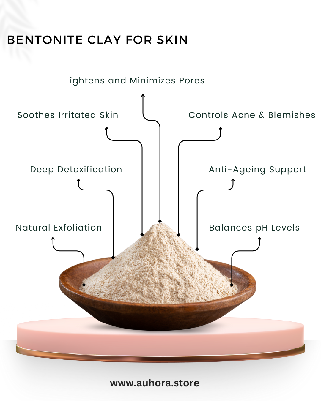 Auhora Bentonite Clay Camel Milk Soap