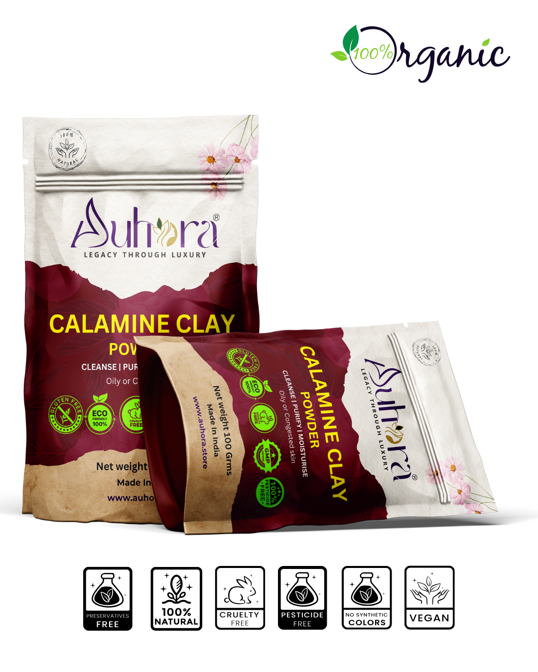 Auhora Calamine Clay Powder