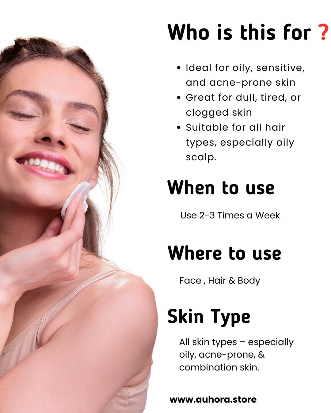 Auhora Kaolin Clay Powder