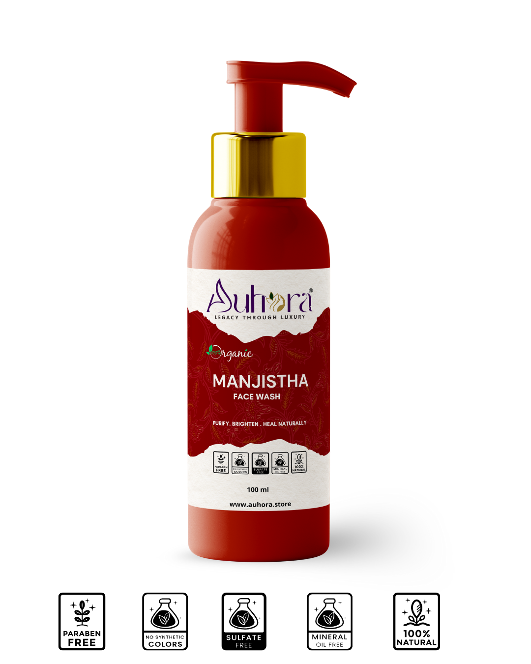 Auhora Manjishtha Face Wash