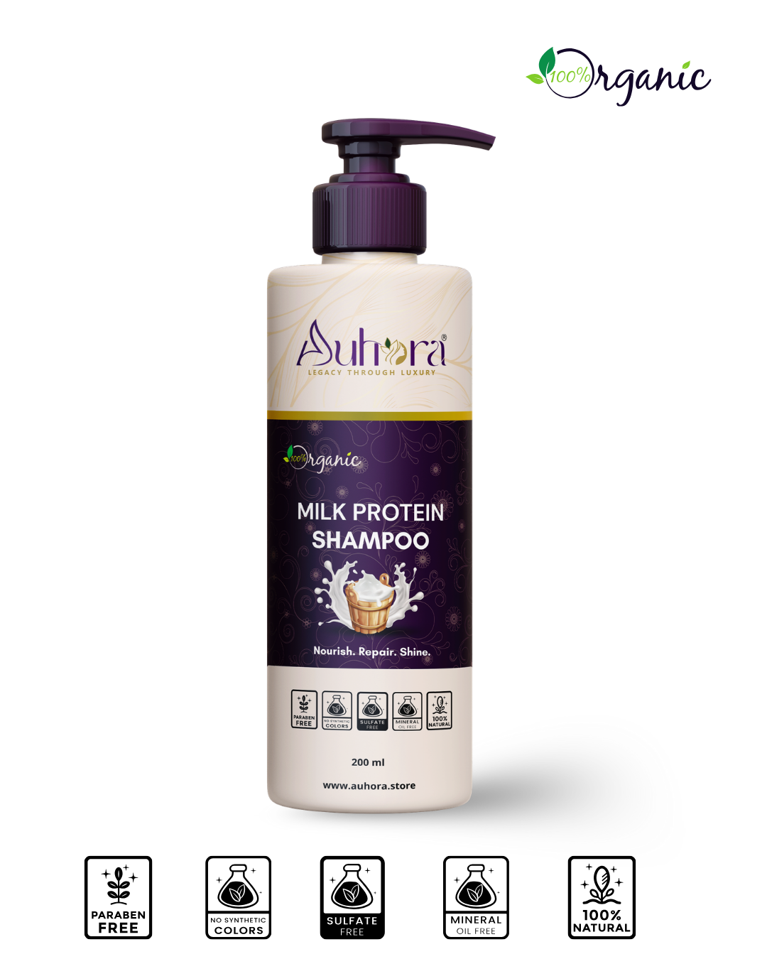 Auhora Milk Protein Shampoo