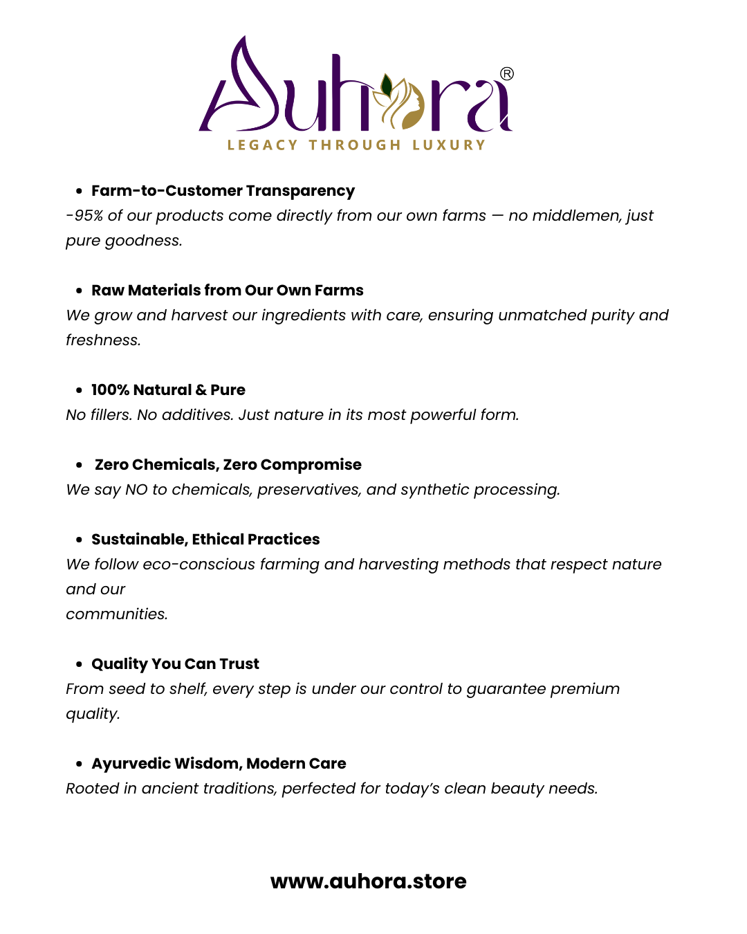 Auhora Milk Protein Shampoo