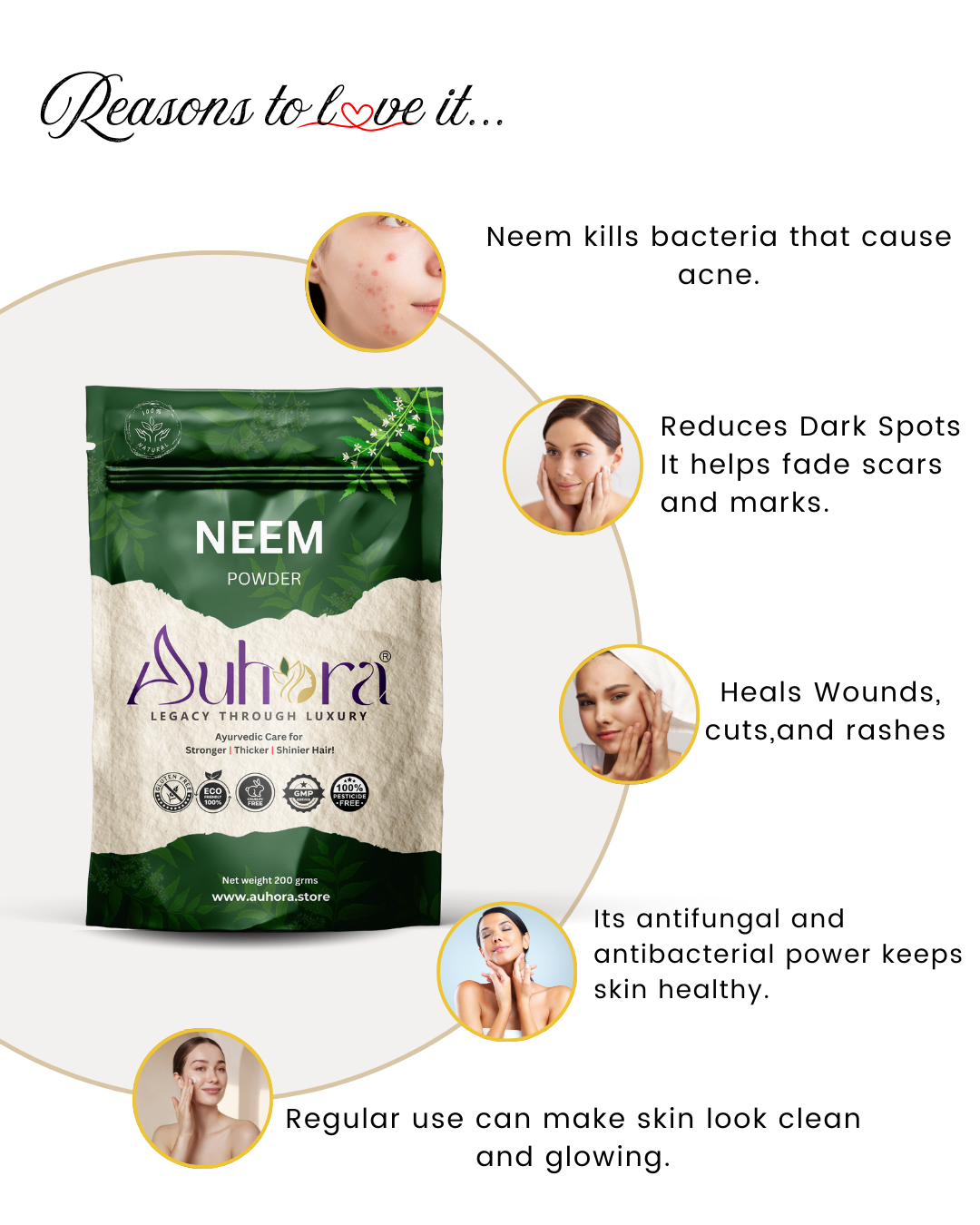 Auhora Neem Powder