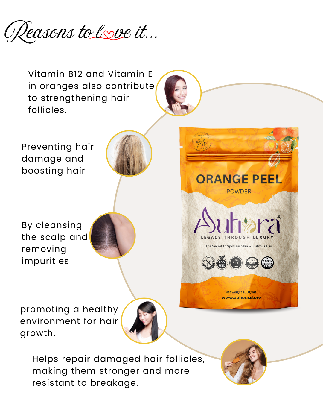 Auhora Orange Peel Powder