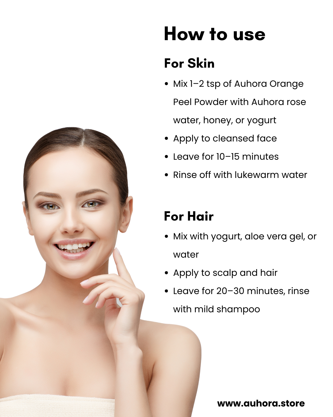 Auhora Orange Peel Powder