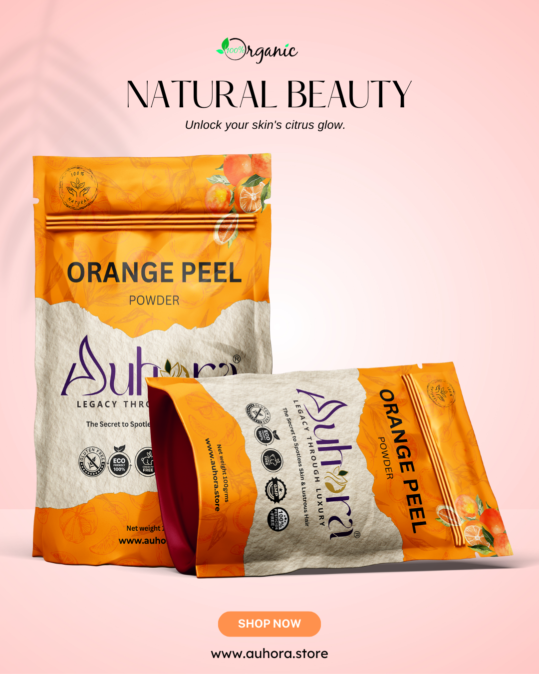 Auhora Orange Peel Powder