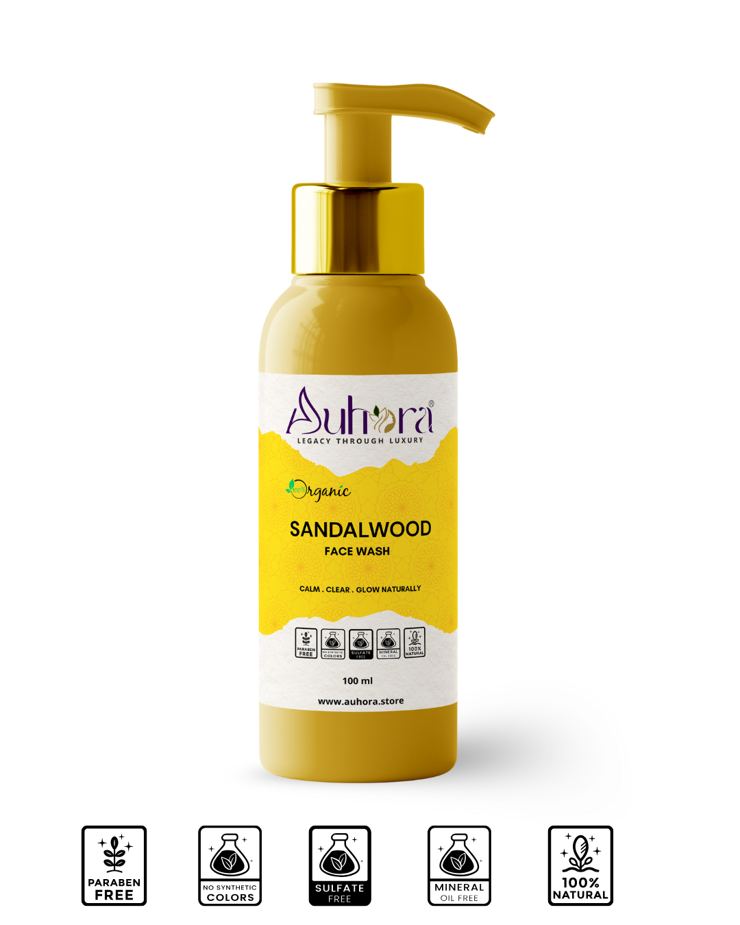 Auhora Sandalwood Face Wash