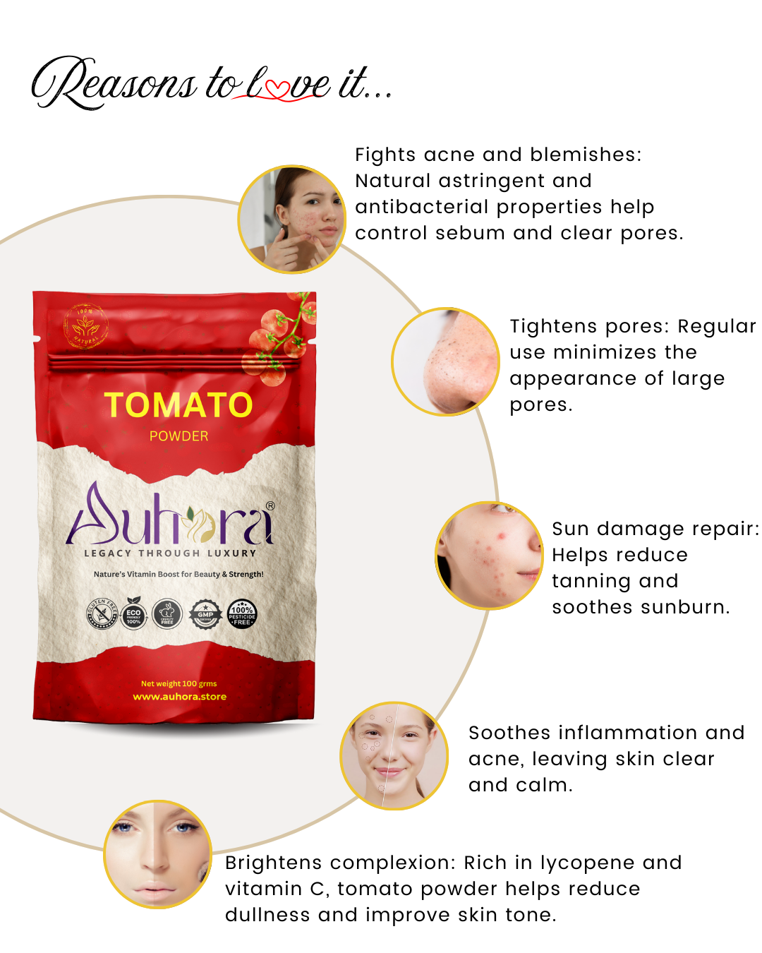 Auhora Tomato Powder