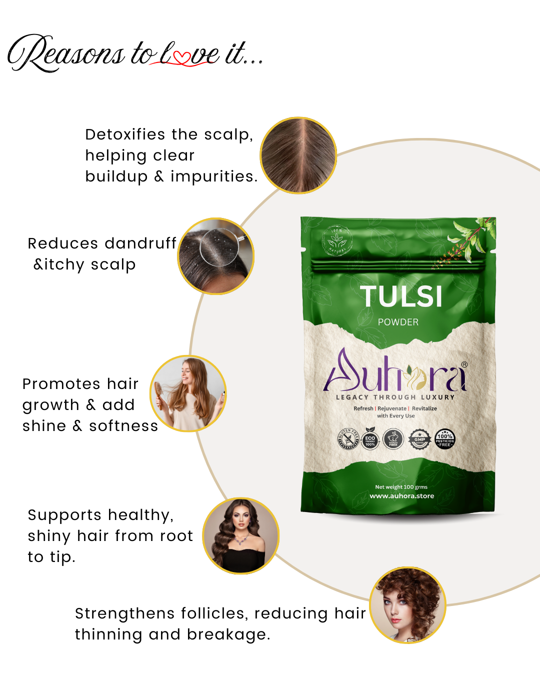 Auhora Tulsi Powder