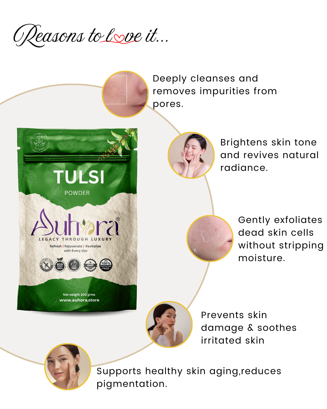 Auhora Tulsi Powder
