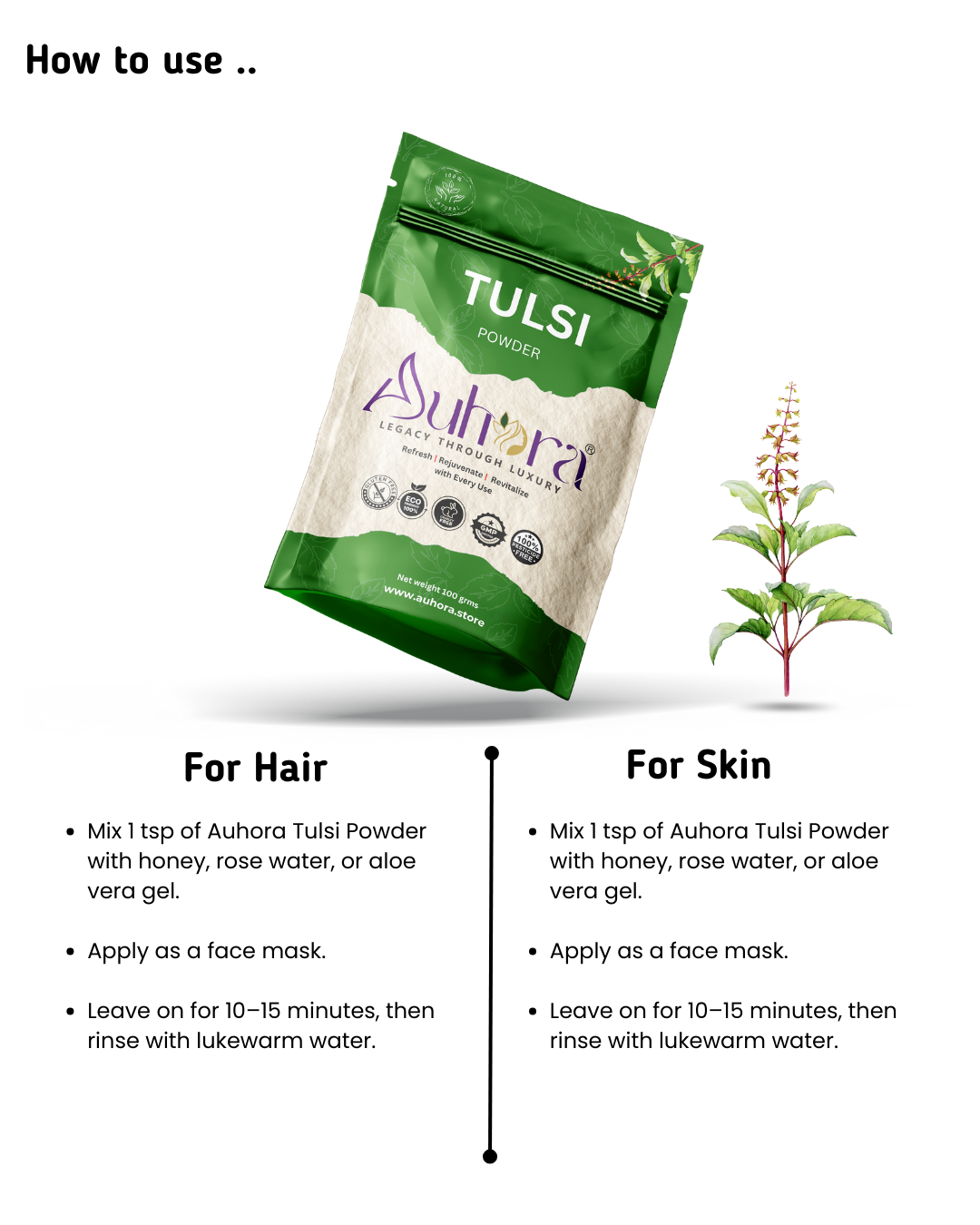 Auhora Tulsi Powder