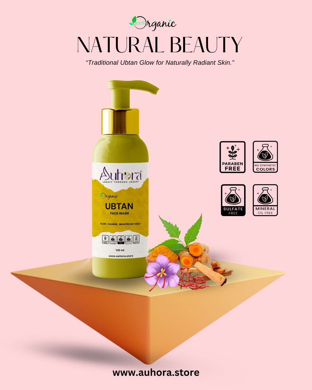 Auhora Ubtan Face Wash