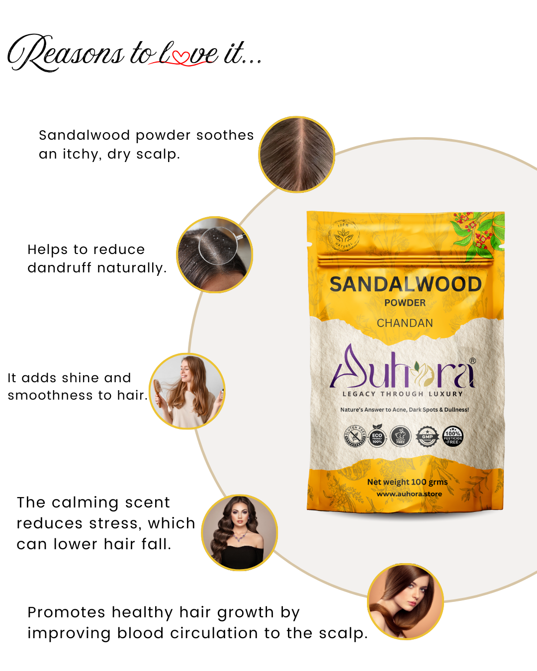 Auhora Sandalwood Powder