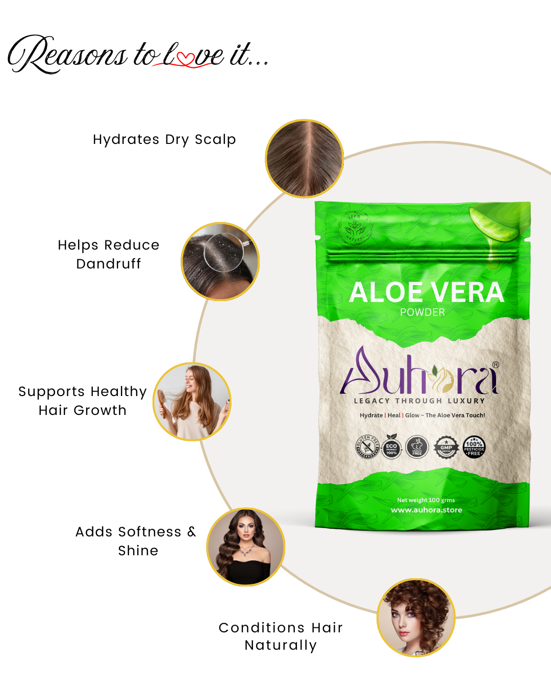 Auhora Aloe Vera Powder