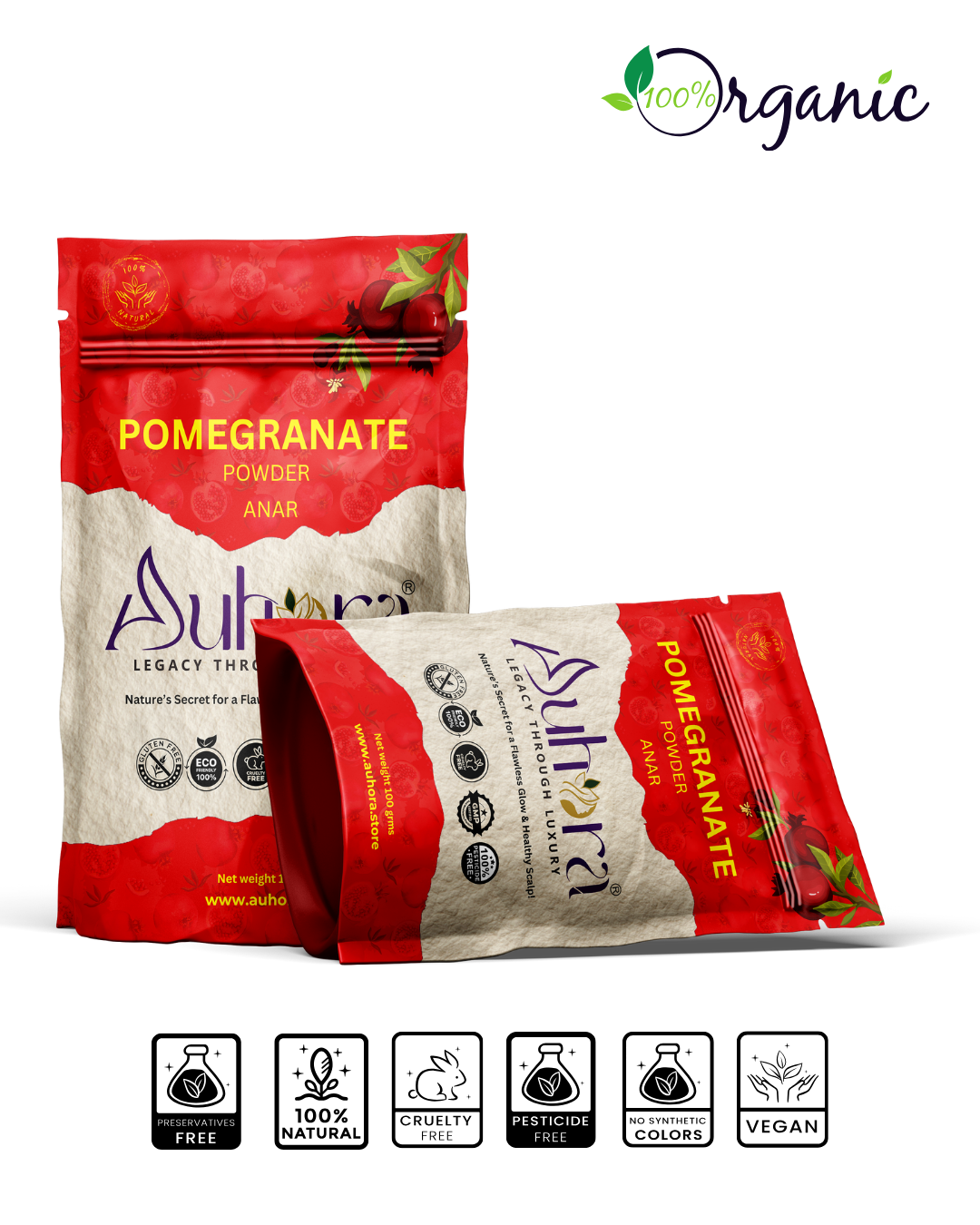 Auhora Pomegranate (Anar) Powder